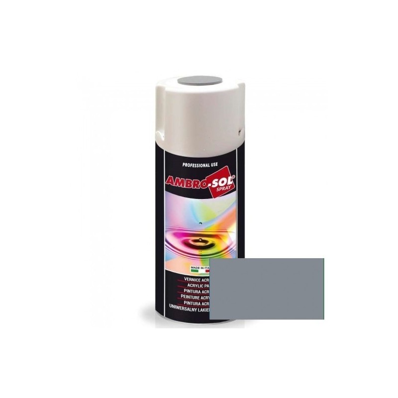 Pintura acri­lica 400 ml RAL 7004 GRIS SEÑALES