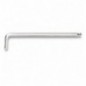 96LBP 6 Llave Allen acodada con cabeza esférica, modelo largo, cromada