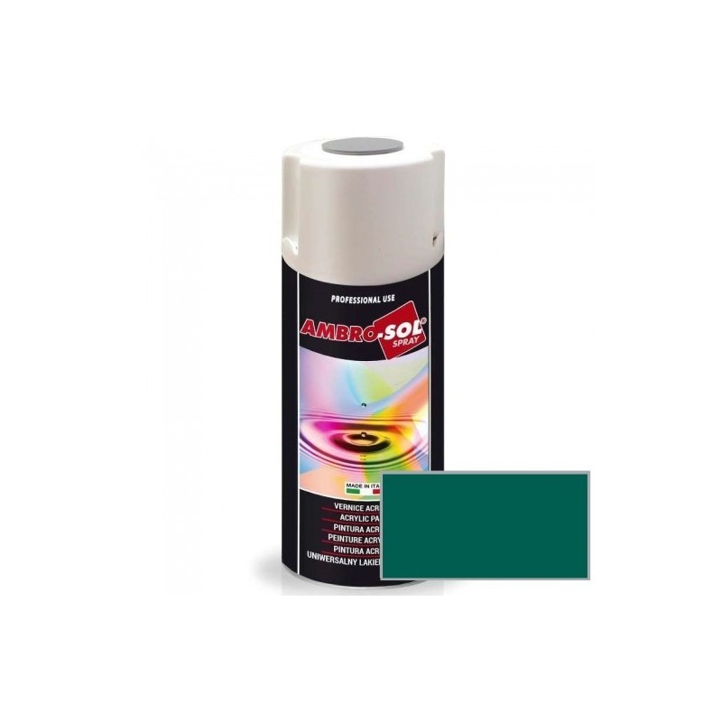 Pintura acri­lica 400 ml RAL 6026 VERDE OPALO