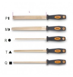 1719BA8/T Lima triangular de 8&quot,, antichispa