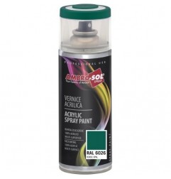 Pintura acri­lica 400 ml RAL 6005 VERDE MUSGO