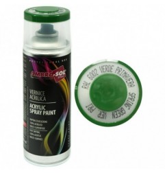 Pintura acri­lica 400 ml RAL 6002 VERDE PRIMAVERA