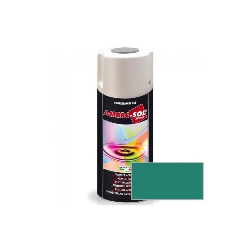 Pintura acri­lica 400 ml RAL 6000 VERDE PATINA
