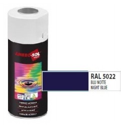 Pintura acri­lica 400 ml RAL 5022 AZUL NOCHE