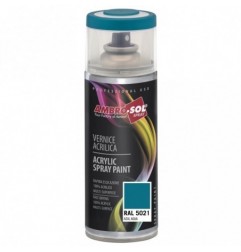 Pintura acri­lica 400 ml RAL 5021 AZUL AGUA