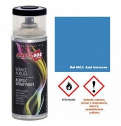 Pintura acri­lica 400 ml RAL 5012 AZUL CLARO