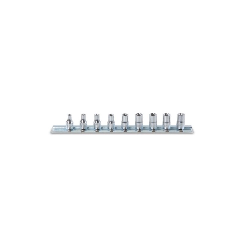 900FTX/SB9 Juego de 9 vasos de 1/4&quot, Torx&reg,, en soporte