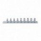 900FTX/SB9 Juego de 9 vasos de 1/4&quot, Torx&reg,, en soporte