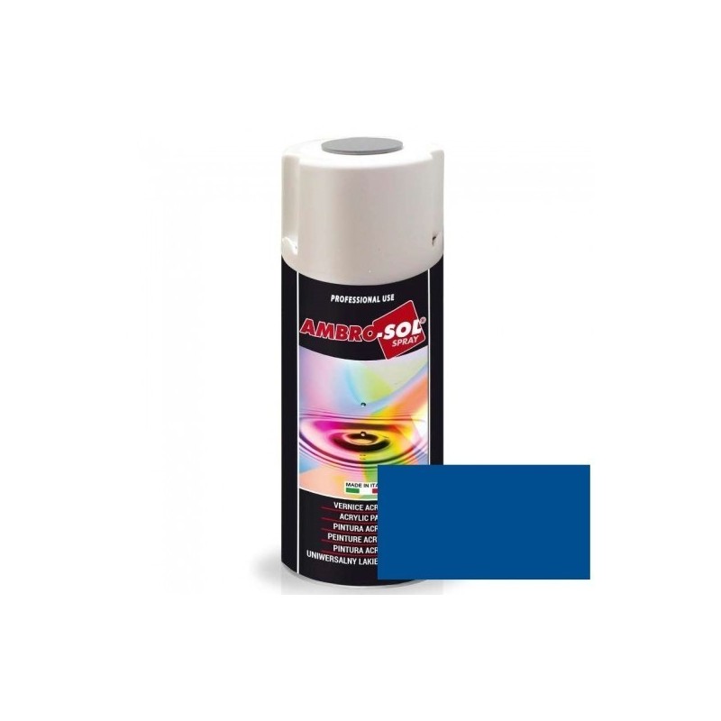 Pintura acri­lica 400 ml RAL 5010 AZUL GENCIANA MATE