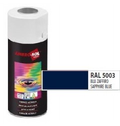 Pintura acri­lica 400 ml RAL 5003 AZUL ZAFIRO