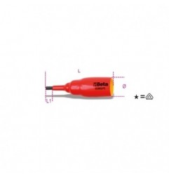 920MQ-PE 4 Vaso de 1/2&quot, con punta Allen, aislado