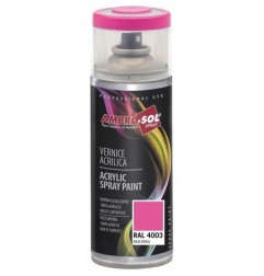 Pintura acri­lica 400 ml RAL 4003 ROJO ERICA