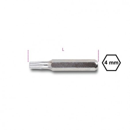 1256RTX 8 Bit de 4 mm Tamper Resistant Torx&reg,