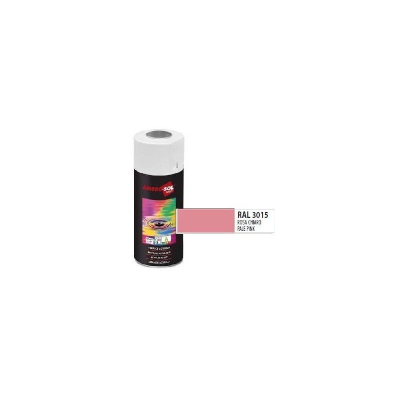 Pintura acri­lica 400 ml RAL 3015 ROSA PALIDO