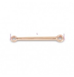 95BA 16X18 Llave plana con dos bocas de estrella, antichispa