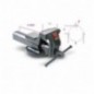 1599F 125 Tornillo de banco forjado
