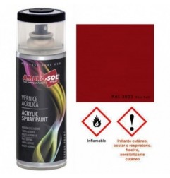 Pintura acri­lica 400 ml RAL 3003 ROJO RUBI