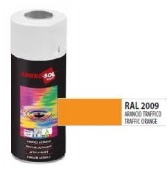 Pintura acri­lica 400 ml RAL 2009 NARANJA TRiFICO
