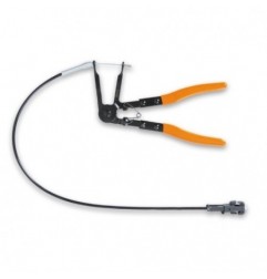 1472FC/L Tenaza con cabeza giratoria para quitar bridas Clic&reg, con prolongación flexible