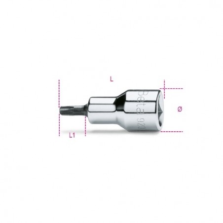 920TX-L 60 Vaso de 1/2&quot, con punta Torx&reg, larga, cromado