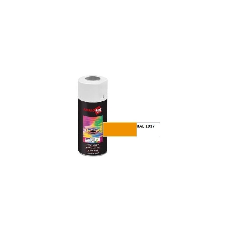 Pintura acri­lica 400 ml RAL 1037 AMARILLO SOL