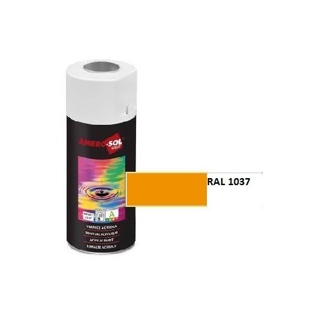 Pintura acri­lica 400 ml RAL 1037 AMARILLO SOL