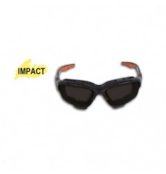 7093BD Gafas de protección con lentes de policarbonato oscuro