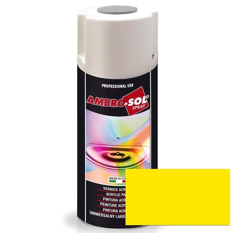 Pintura acri­lica 400 ml RAL 1021 AMARILLO CADMIO