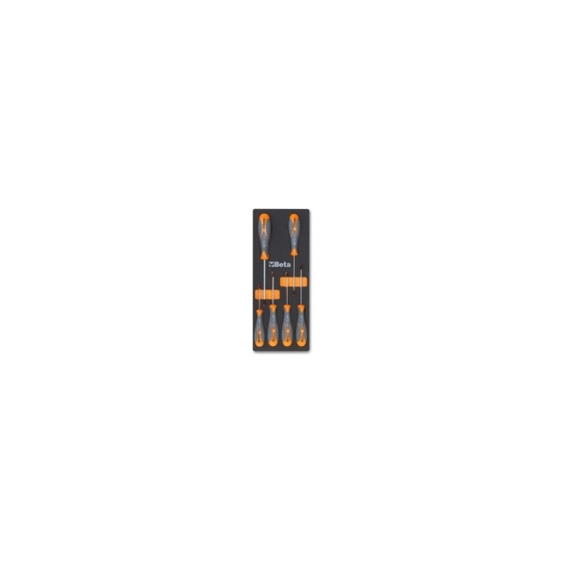 M174 Termoformado de espuma con destornilladores Torx&reg,, BetaMax