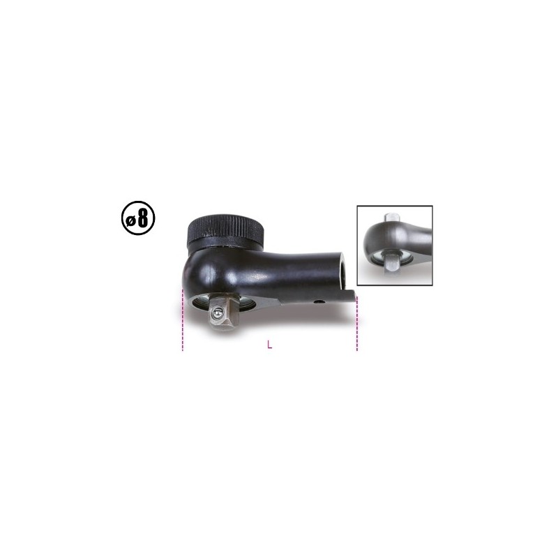611 Carraca reversible para barras dinamométricas 604B/5 y 604B/10