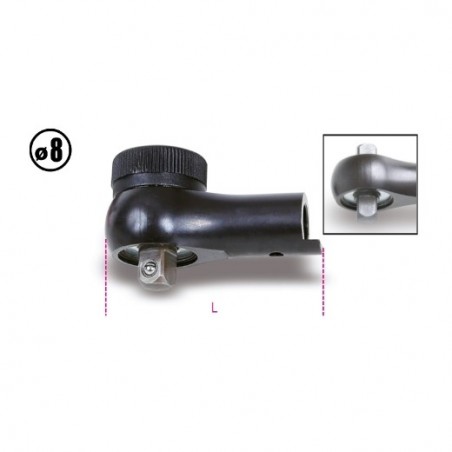 611 Carraca reversible para barras dinamométricas 604B/5 y 604B/10