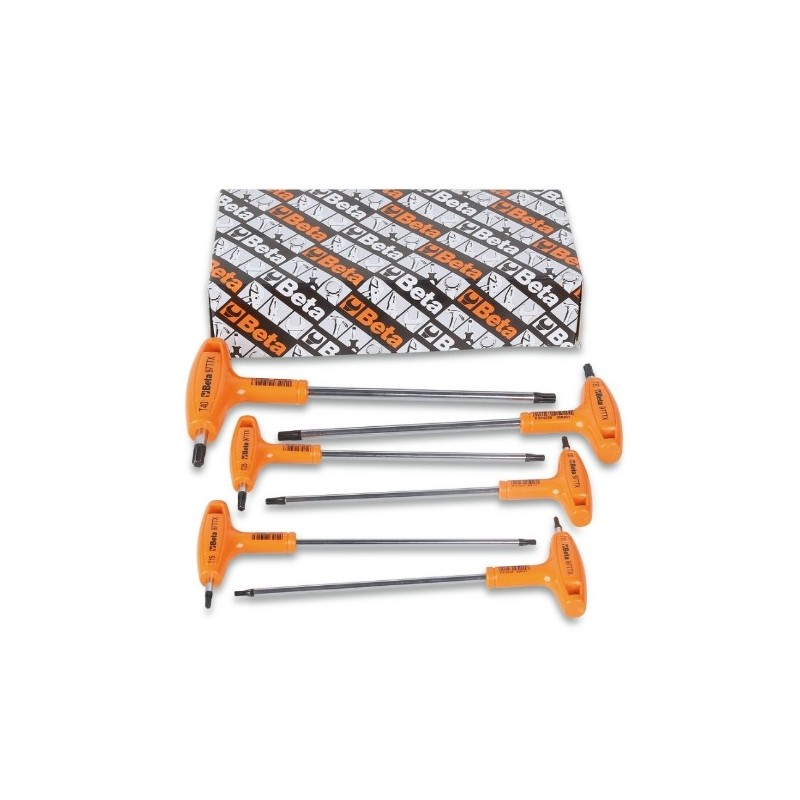 97TTX/S6 Juego de 6 llaves Torx&reg, con mango en T