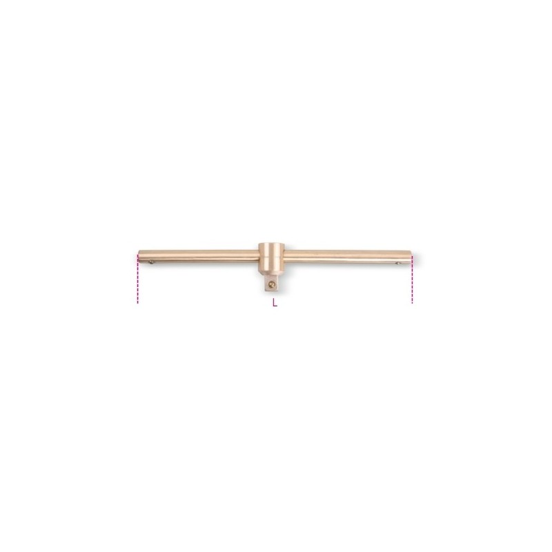 926BA/42 Mango corredizo en T de 3/4&quot,, antichispa