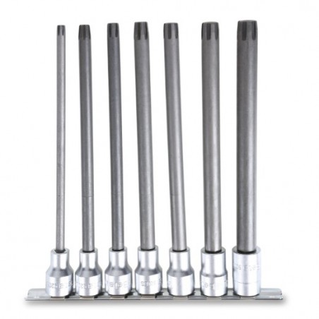 920ES-XL/SB7 Juego de 7 vasos de 1/2&quot, con punta RIBE&reg, extralarga, en soporte