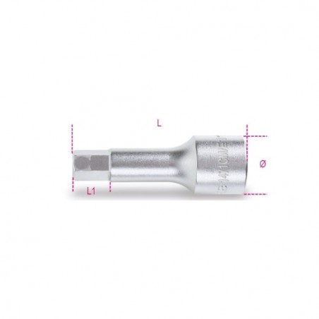 1471CM/E11 Vaso macho hexagonal de 11 mm para tornillos de pinzas de freno Mercedes ML (serie 166)