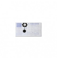 1870 20/5S 5 bolsas de papel de filtro horizontales para 1870 - 1870I - 1875LT