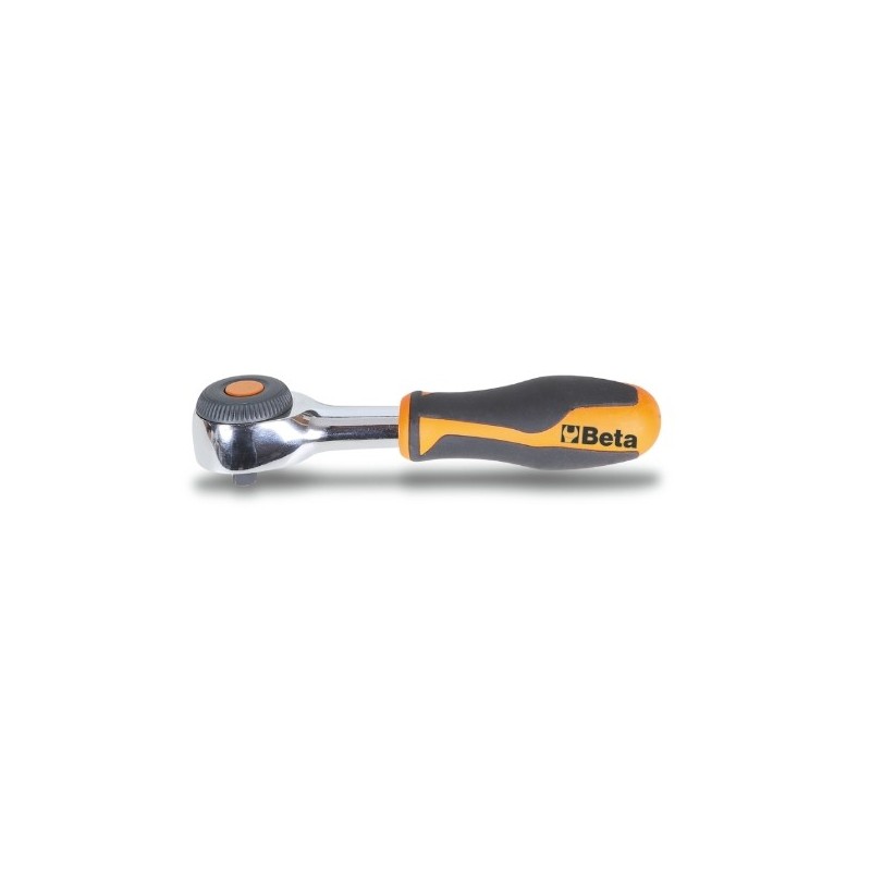 900/58 Carraca reversible con mango giratorio con cuadrado macho de 1/4&quot,