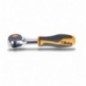 900/58 Carraca reversible con mango giratorio con cuadrado macho de 1/4&quot,