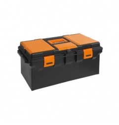 CP15L Caja de plástico con bandeja extraíble, vacía