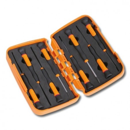 1257TX/S8 Juego de 8 microdestornilladores Torx&reg,, en estuche de plástico rígido