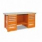 C57S/C-O Banco de trabajo MasterCargo, naranja
