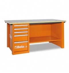 C57S/D-O Banco de trabajo MasterCargo, naranja