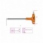 96TINOX-AS 5/16 Llave Allen acodada, con mango, de acero inoxidable