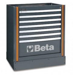 C55M7 Cajonera fija con 7 cajones para mobiliario para taller RSC55