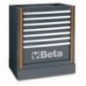 C55M7 Cajonera fija con 7 cajones para mobiliario para taller RSC55