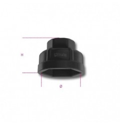 1493AL/CF 32,5 Vaso hexagonal para filtros de aceite