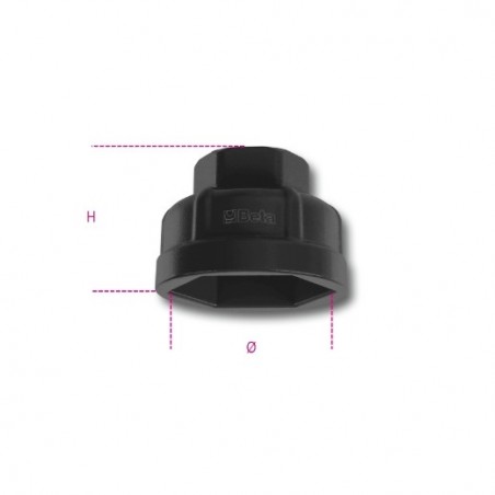 1493AL/CF 36 Vaso hexagonal para filtros de aceite