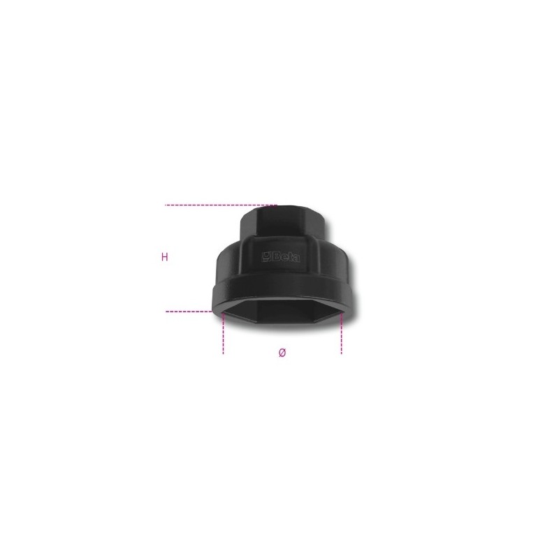 1493AL/CF 38 Vaso hexagonal para filtros de aceite