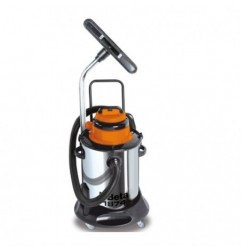 1874 50 Aspirador de 50 litros para polvo y agua, de acero inoxidable
