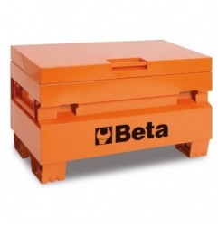 C22PM-O Baúl portaherramientas para construcción de chapa, naranja